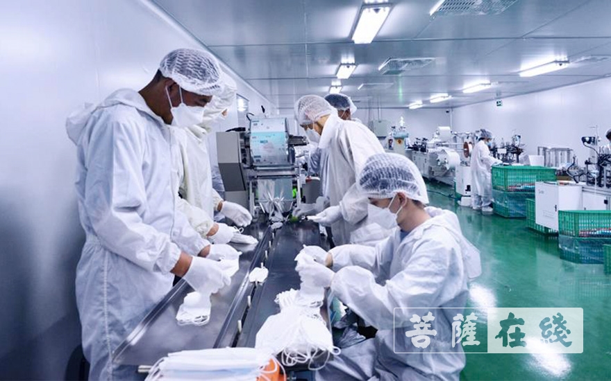 「佛教」广东东华禅寺向韩国佛教曹溪宗捐赠10万只KN95医用口罩
