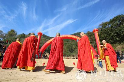 「佛教」祖庭重辉：禅宗二祖道场狮子山二祖禅堂奠基