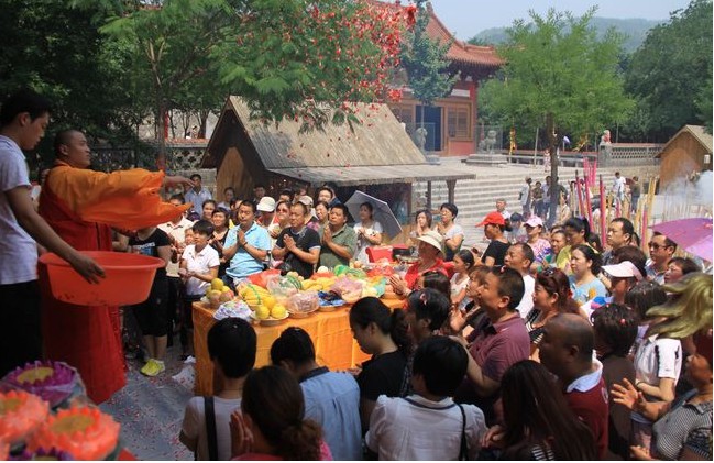 「佛教」河南圆融寺隆重举行第九届伽蓝菩萨圣诞普渡法会