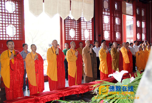 「佛教」南京市佛教协会隆重举行2014南京青奥会祈福法会