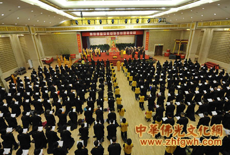 「佛教」上海玉佛禅寺第十四届信徒皈依法会 「佛教」上海玉佛禅寺第十四届信徒皈依法会