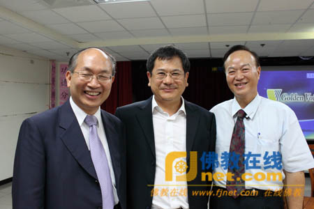 「台海时事」大陆宗教交流团与台湾中华居士会理事长交流互动(图)