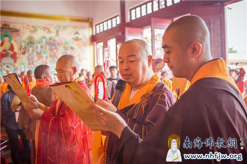 「佛教」广东深圳龙岗龙兴寺全殿落成开光祈福