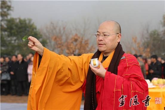 「武义」浙江省武义延福寺修复工程举行洒净奠基仪式