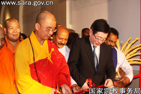 「佛教」王作安局长在斯里兰卡康提佛牙寺出席佛教交流活动