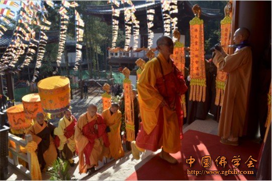 「鸡足山」云南省鸡足山碧云禅寺举行开光庆典法会