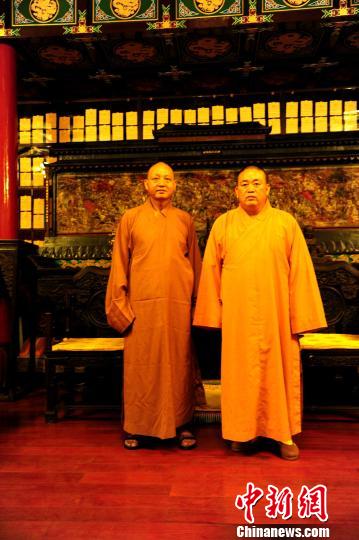 「佛教」归元寺隆印方丈一行参访河南少林寺