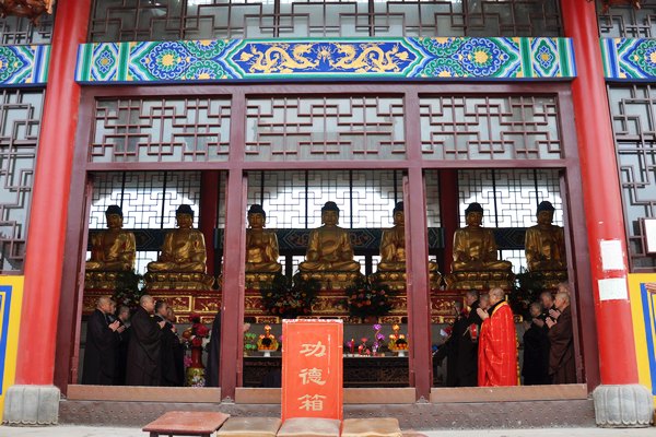 山东博山正觉寺2013年药师佛圣诞法会圆满