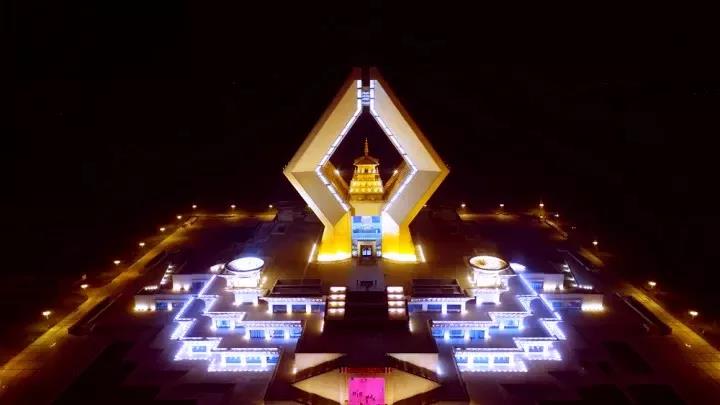 「佛教」法门寺佛指舍利盛世重光三十周年千人祈福传灯法会