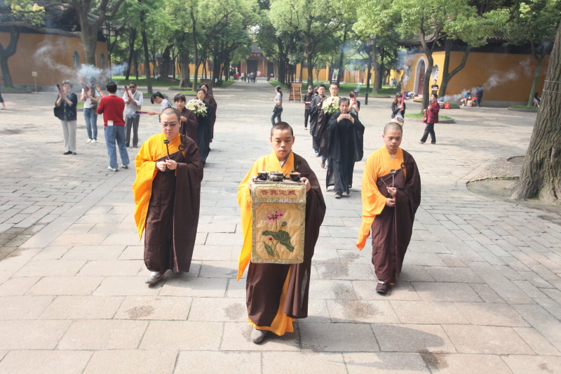 「八关斋戒」江苏苏州西园寺举行六月八关斋戒