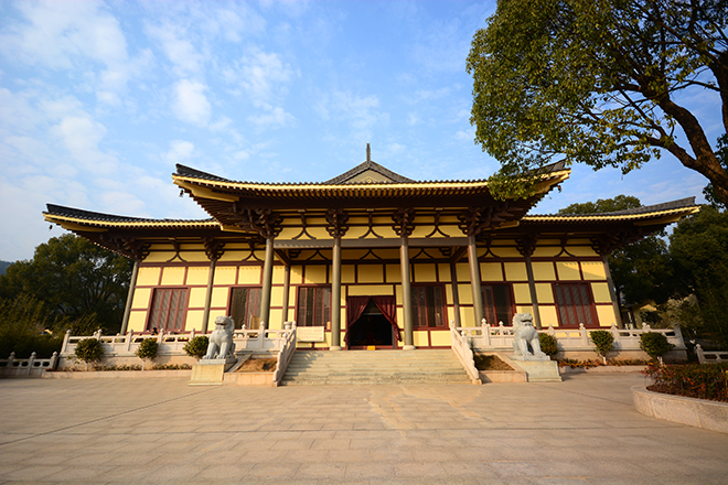「东林寺」江西东林寺净土苑首次冬季佛七圆满结七