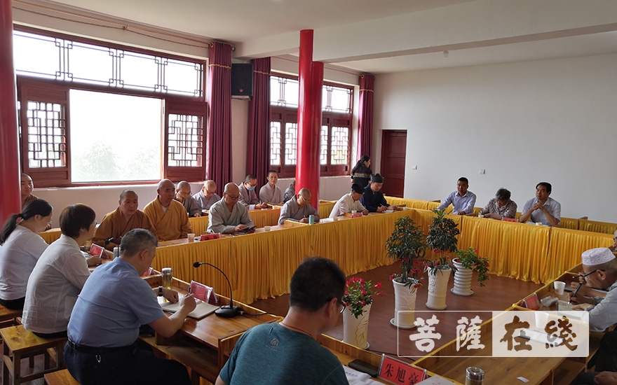 「佛教」勉县爱国宗教团体首次季度学习交流会在天灯禅寺召开 「佛教」勉县爱国宗教团体首次季度学习交流会在天灯禅寺召开