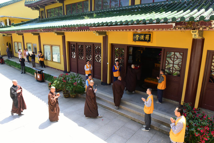 「菩萨戒」江西东林寺举行2016年春季传授在家菩萨戒法会