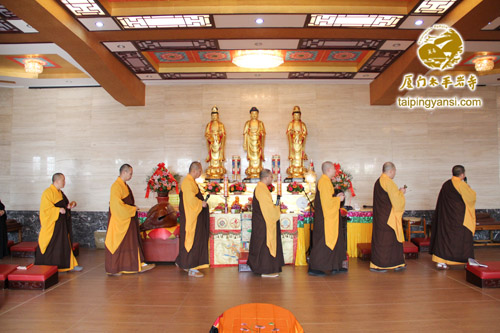 「福建厦门」福建厦门太平岩寺首届佛七共修法会圆满解七