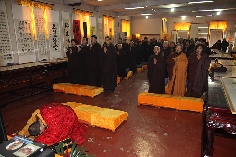 「普照寺」山东淄博普照寺举行念诵精进佛七法会
