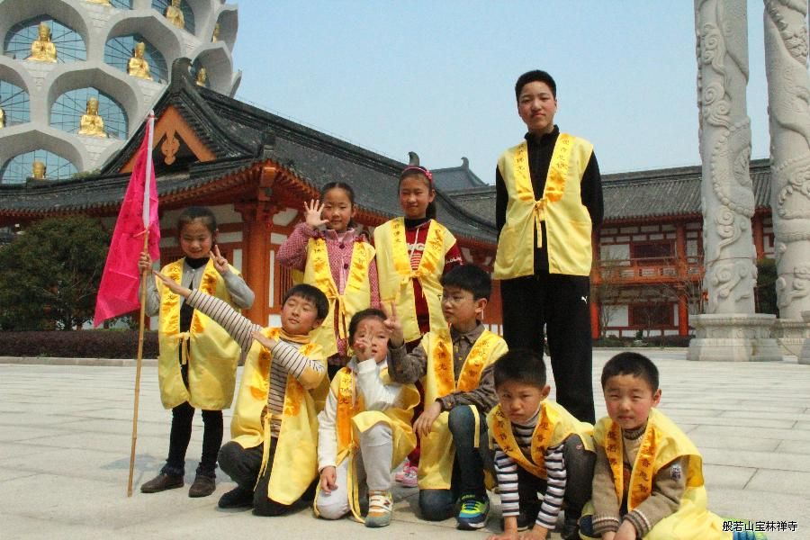 「佛学」江苏常州市武进区淹城宝林禅寺圆满举办第二期青少年佛学体验营