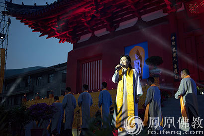 「五台山」《华严颂》音乐会在五台山大圣竹林寺盛大开幕