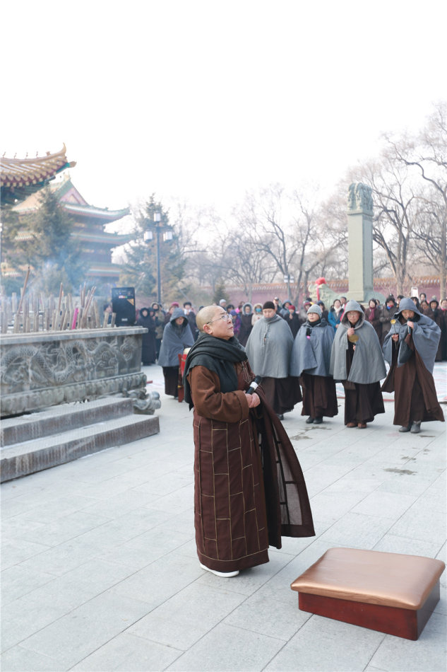 「药师如来」黑龙江大庆市果成寺药师佛圣诞祈福消灾、放生大法会圆满落幕