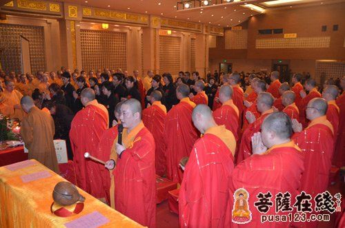 「佛教」上海玉佛禅寺举行观音菩萨出家纪念祈福法会