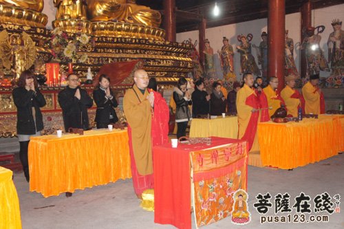 「佛教」江苏连云港花果山海宁禅寺隆重举行供天暨开光法会