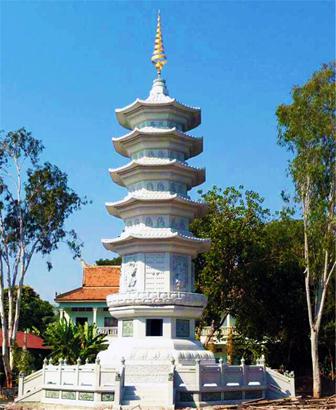 「佛教」柬埔寨将恭请本焕长老舍利安奉 「佛教」柬埔寨将恭请本焕长老舍利安奉