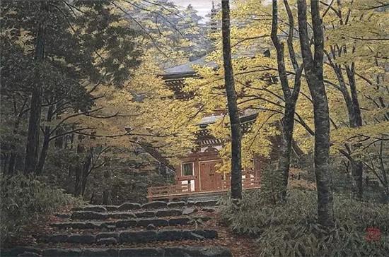 这是画的还是照片?和尚画笔下的寺庙美到窒息(多图) 这是画的还是照片?和尚画笔下的寺庙美到窒息(多图)