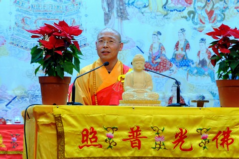 「佛教」浙江舟山普陀山宝陀讲寺举行常态化弘法讲经活动