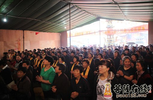 「水陆法会」福建福鼎乐善寺隆重举行立平长老八十华诞庆典暨水陆法会送圣圆满