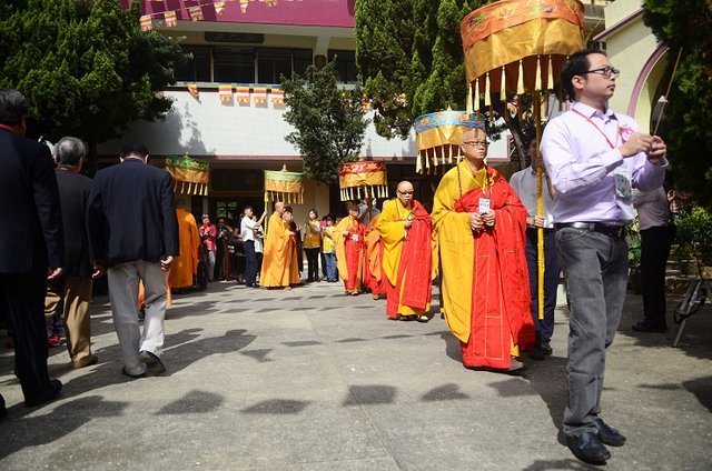 「佛教」香港东普陀寺举行建寺八十周年庆典法会
