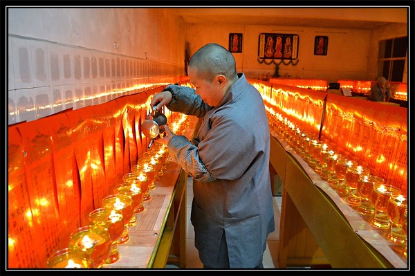 「佛教」二0一四年东山古寺供灯祈福法会通启