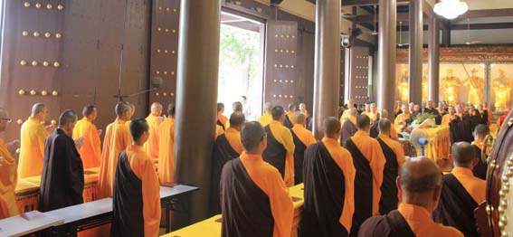 「佛教」陕西法门寺隆重举行中峰三时系念法会 「佛教」陕西法门寺隆重举行中峰三时系念法会
