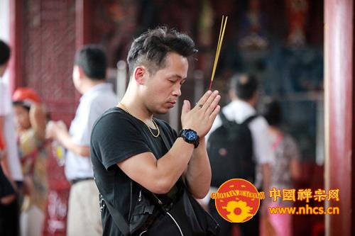 「佛教」广东韶关南华禅寺举行“六祖诞”吉祥祈福法会