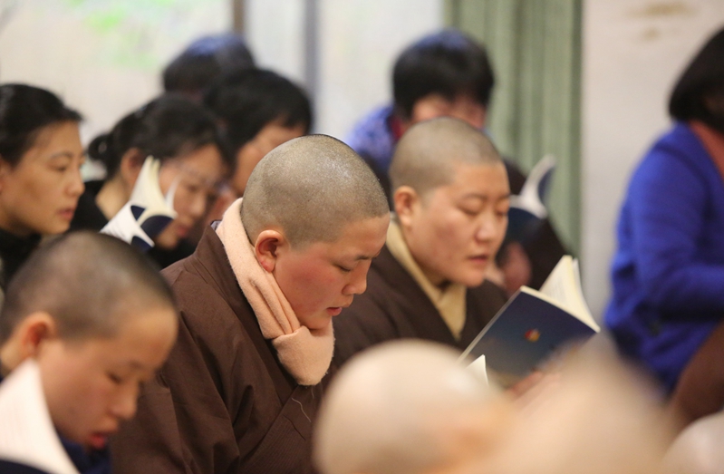 「释迦牟尼」浙江宁波慧日禅寺举行腊月初八法会