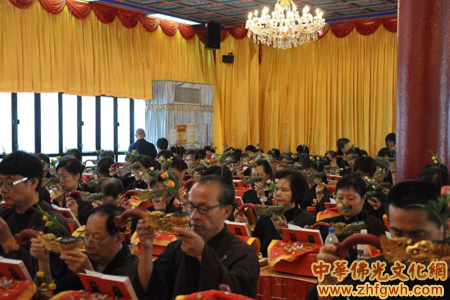 「佛教」香港西方寺启建2012盂兰法会 住持宽运法师作重要开示