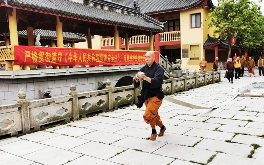 「安全培训」上海松隐禅寺举行消防安全培训及演练活动 「安全培训」上海松隐禅寺举行消防安全培训及演练活动