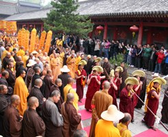 「五台山」五台山塔院寺举行寂度老法师圆寂七周年纪念系列法会