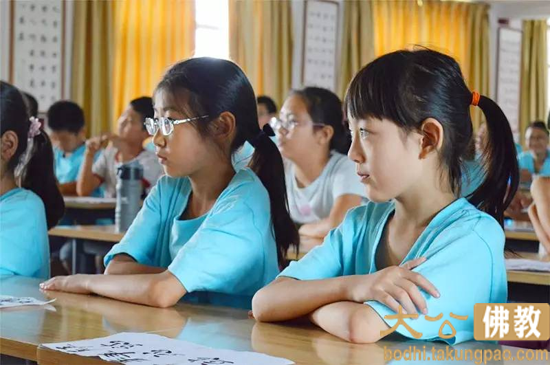 「国学」河北邢台大开元寺第二届“生活禅”少年国学班结束
