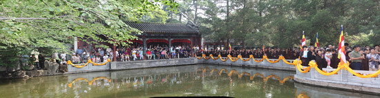「灵光寺」北京灵光寺隆重举行2013年晒经大法会