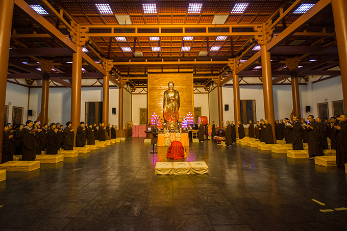 「佛教」江西东林寺净土苑隆重举行释迦佛涅槃祝圣法会