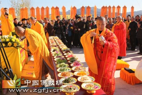 「佛教」河北石家庄佛教界追思有明法师圆寂三周年暨灵塔落成