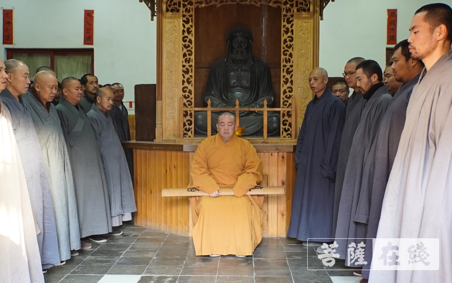 「佛教」嵩山少林寺精进禅七法会圆满解七