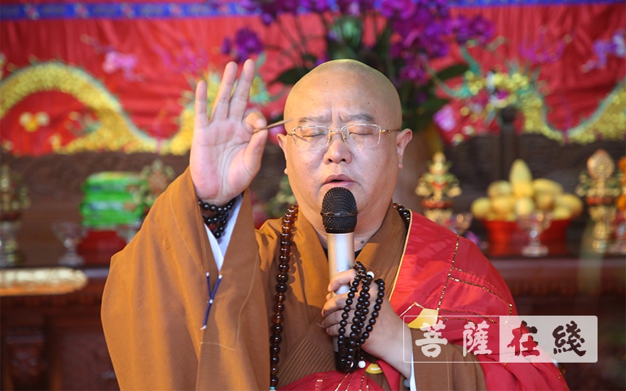 「观音」上海福田净寺举行慈悲观音法会