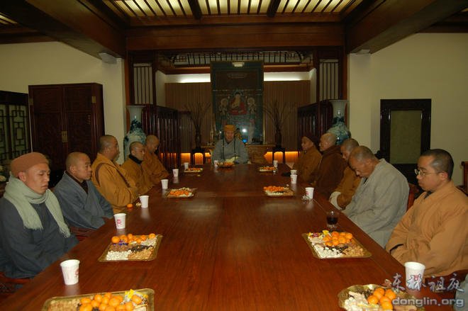 「东林寺」江西东林祖庭举行全体班首执事新春茶话会