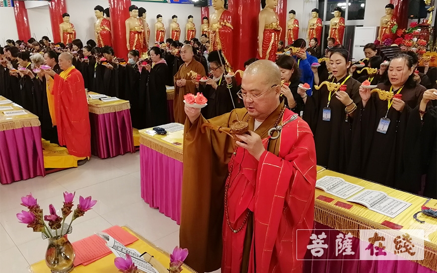 「佛教」华严道场辽宁明月禅寺举行斋天法会