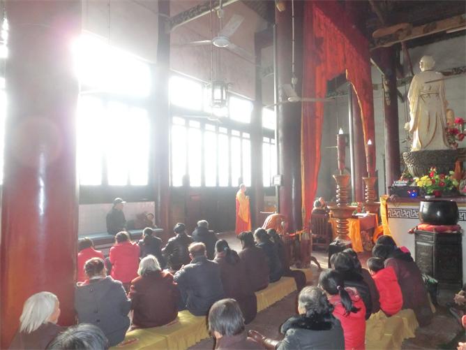 「佛教」安徽天柱山三祖禅寺举行解七法会