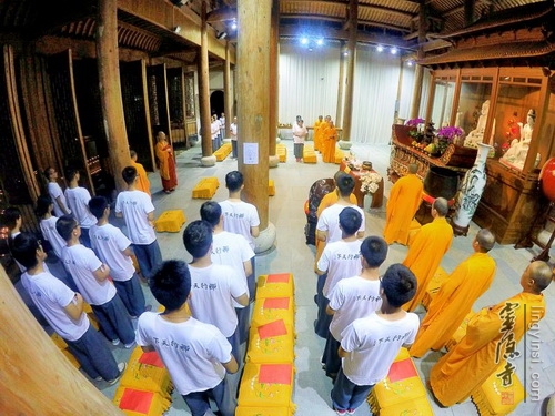 「灵隐寺」浙江杭州灵隐寺2015第二期“禅行天下”修学营闭营