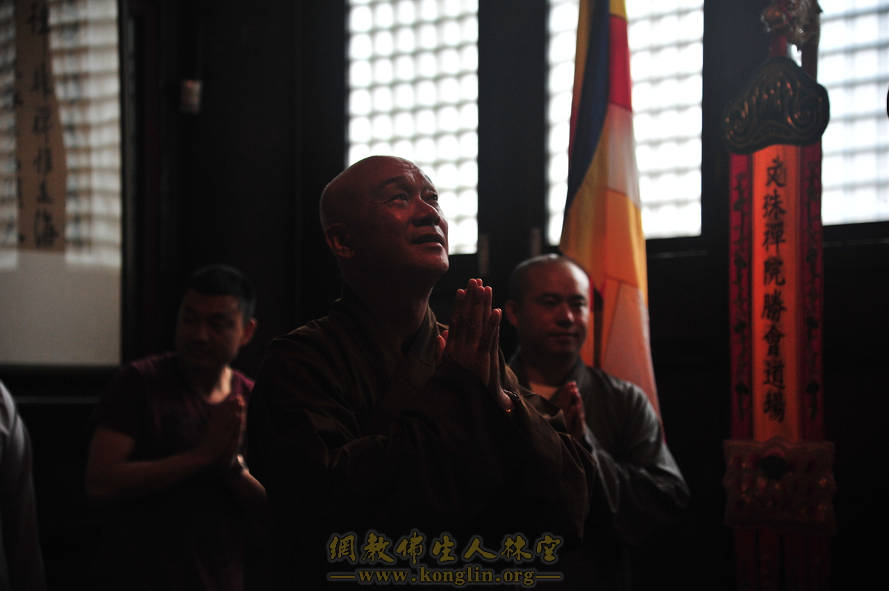 「文殊院」台湾广心法师一行参访四川成都文殊院 「文殊院」台湾广心法师一行参访四川成都文殊院