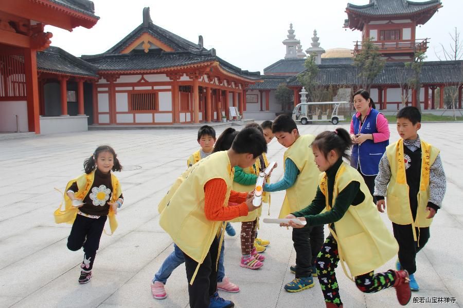 「佛学」江苏常州市武进区淹城宝林禅寺圆满举办第二期青少年佛学体验营