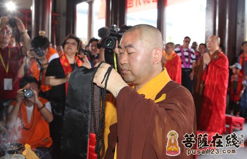 「佛教」上海宁国禅寺开山850周年暨平熙法师升座庆典