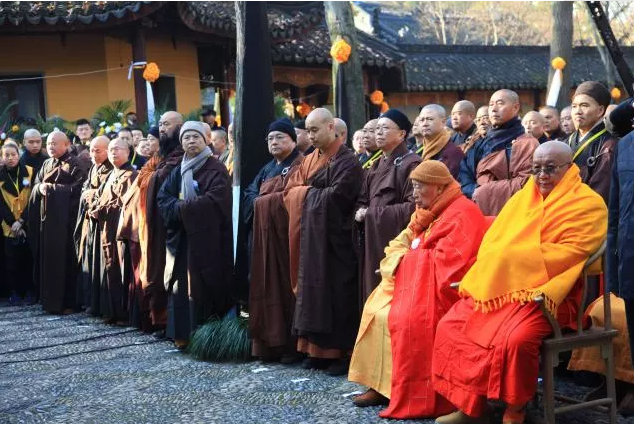 「佛教」苏州寒山寺举行一代高僧性空长老追思会